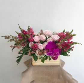GIỎ HOA CHÚC MỪNG - TINH TẾ - HT-0055